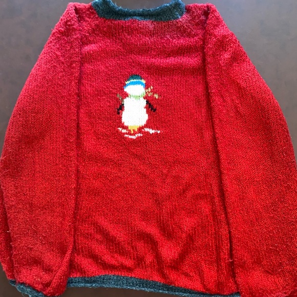 Hand Loomed Christmas Sweater - Picture 3 of 6